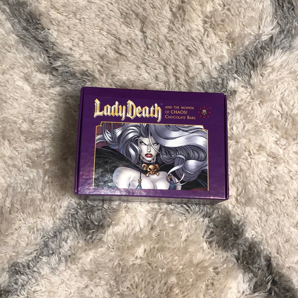 RARE Lady Death Chocolate Bars Candy Box